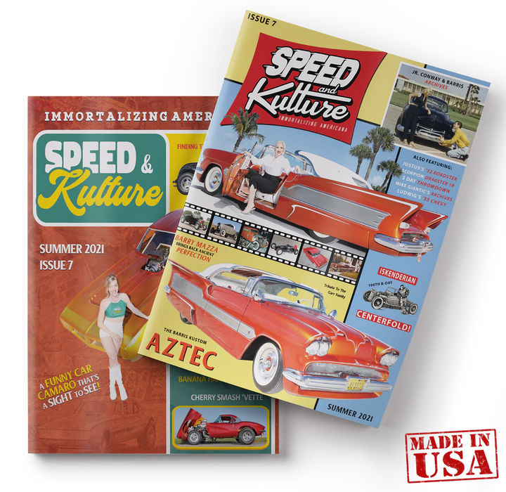 ISSUE #7 - SUMMER 2021 - SPEED AND KULTURE: Brand new direct from the Publisher!