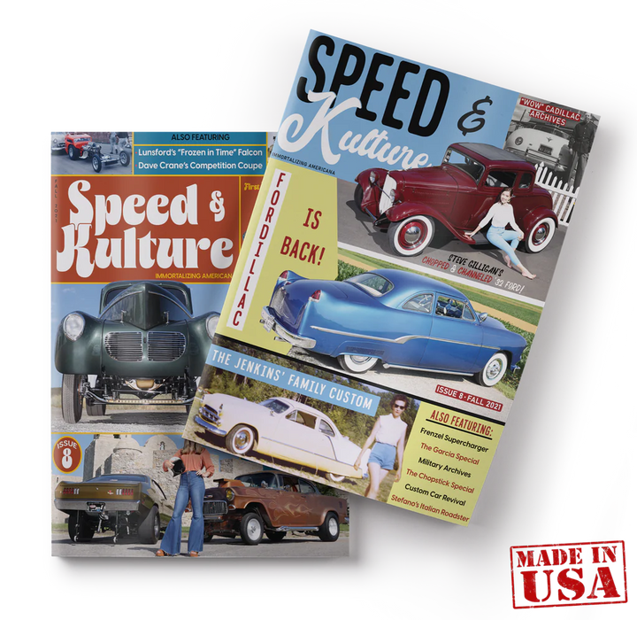 ISSUE #8 - FALL 2021 - SPEED AND KULTURE: Brand new direct from the Publisher!