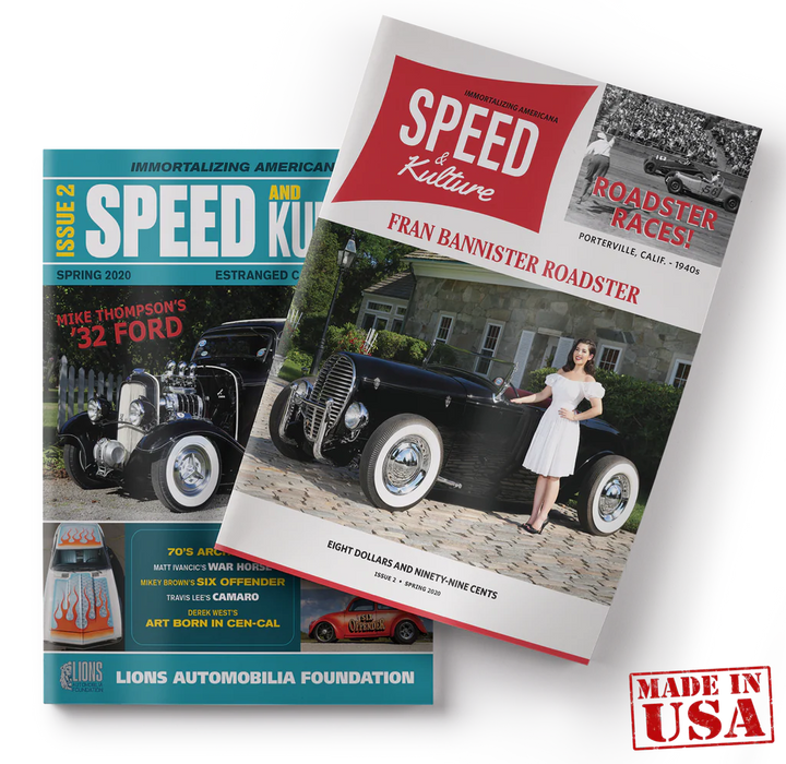 ISSUE #2 - SPRING 2020 - SPEED AND KULTURE: Brand new direct from the Publisher!