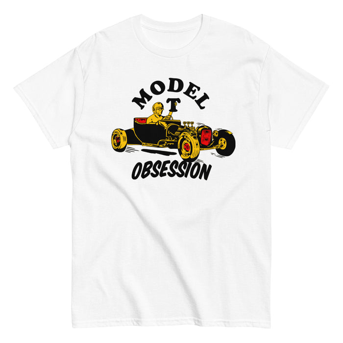 Youth Model T Obsession Logo Tee (White)
