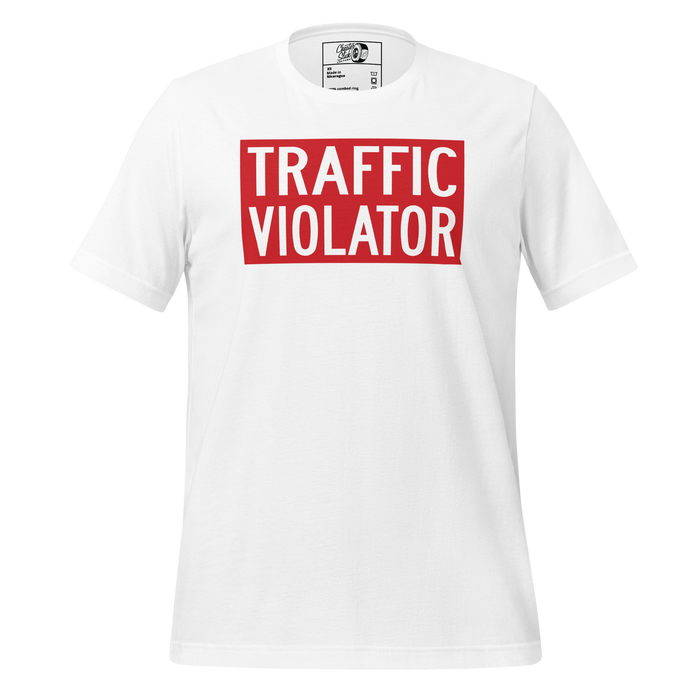 Traffic Violator Tee (Front Logo)