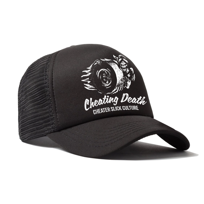 Cheating Death Trucker Hats