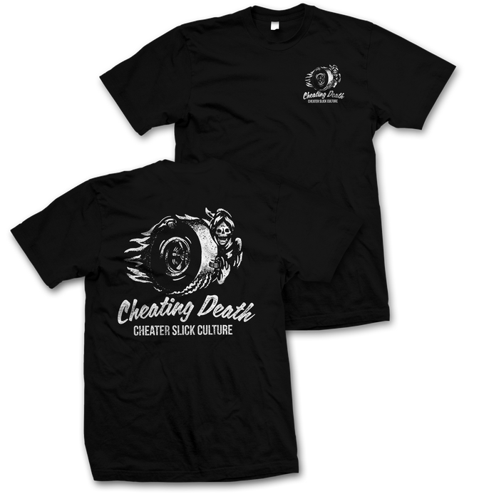 Cheating Death T-shirt Black